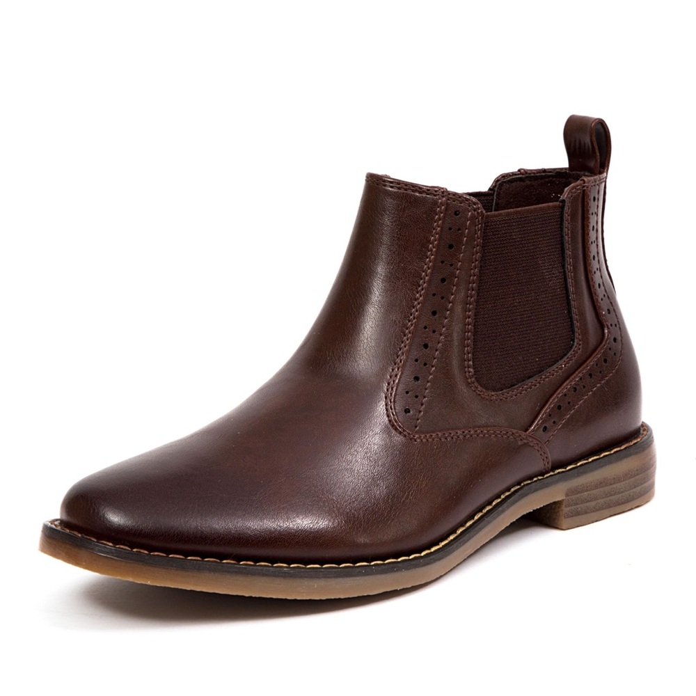 Deer Stags Kid's Malcolm Jr Memory Foam Dress Comfort Chelsea Boot Size 1